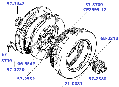 Koppeling Rocket 3 / Trident