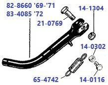 Zijstandaard Rocket 3