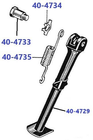 Zijstandaard C15 - B40