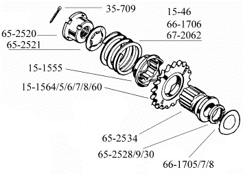 Primairy drive with 4 lobes