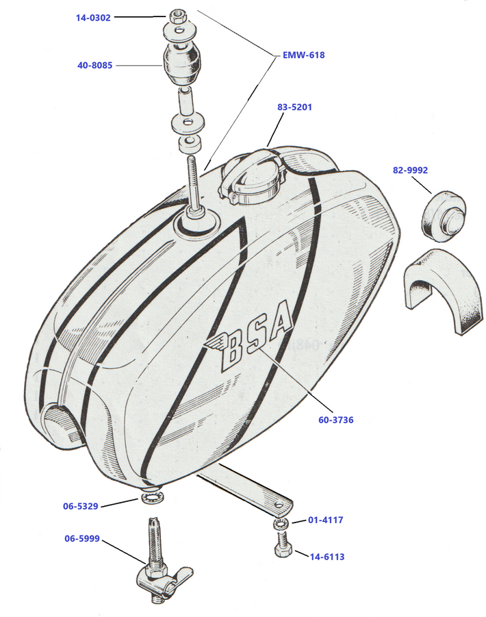 Benzinetank-B25-of-B50-aluminium-OIF-1971-1973