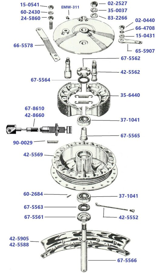 Voorwiel-Gold-Star-190-mm-t-m-1963