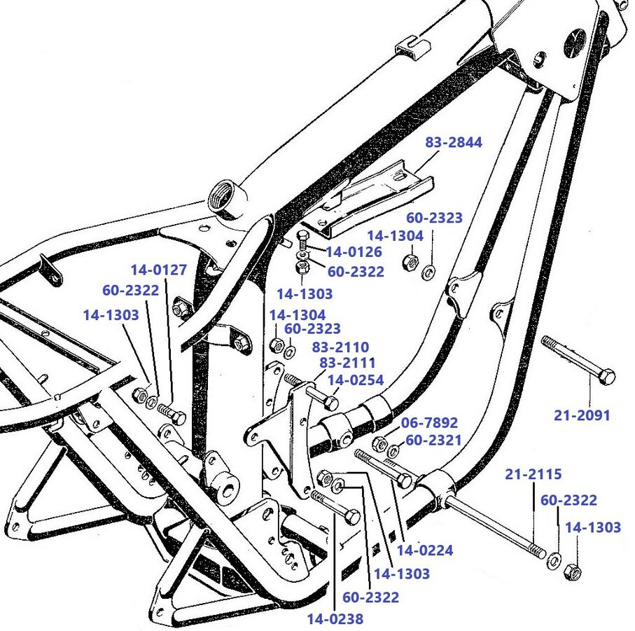 Bevestiging-blok-in-frame-A65-1971-1973