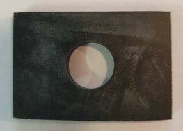 65-8032 Rubber, rectangular