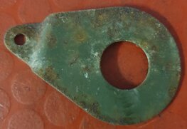 15-5244 Korte steun plaat, zijdemper