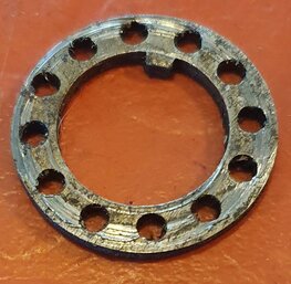 26-6855 Stalen ring met gaatjes