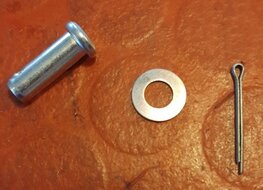 00-0736 Scharnier pen met spitpen