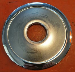 40-5518 Chromen schijf, zijkant naaf