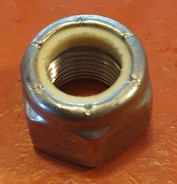 14-1305SS Moer 1/2 UNF zelfborgend RVS