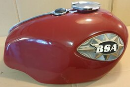 82-8729 Petrol tank steel compleet USED