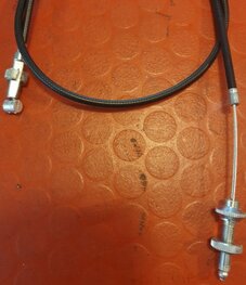 40-8587 Voorrem kabel, made in England