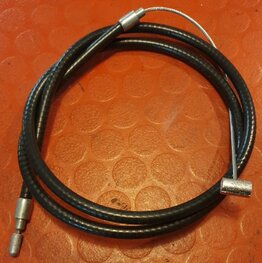 60-3817 Front brake cable, length + 1", no brake switch, made in England