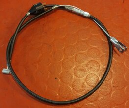 60-2076 Front brake cable  for European / narrow handlebars. Kabel steller in de hendel wordt apart geleverd, With brake switch
