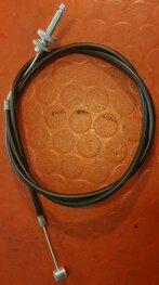 67-8610-6 Front brake cable for USA / wide handlebars