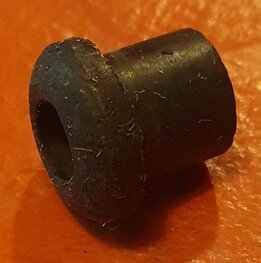 71-1345 Rubber, dynamo draad / carter, made in England