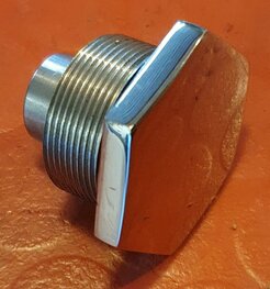 97-4258 Nut top stanchion, domed Stainless