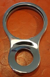 97-4023 Chrome speedo bracket, small model