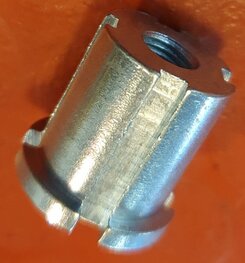 65-5328 Centrale onderste moer, stuurdemper