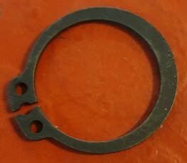 97-2127 Seegerring, aluminium demper bus