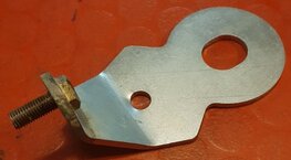 68-5185 Beugel, frame / stuurdemper 1968-1970