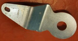 42-5014 Bracket steering damper / frame up to 1967