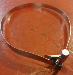 EMW-430SS RVS klem voorvorkhoes, past alleen op hoes 42-5320