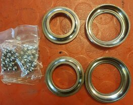 AE1512 Set balhoofdlagers