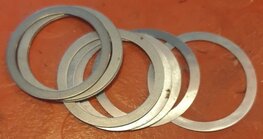 29-5334/7 Set van 8 shims