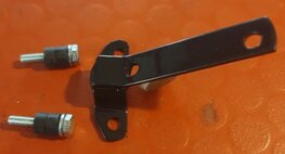 65-9167 Steun voor toerenteller, schuin omhoog incl. bevestiging