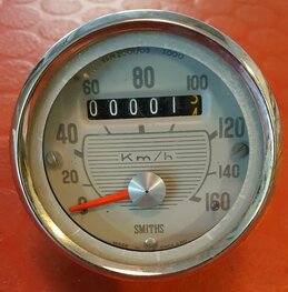 SSM2001/03 Speedo genuine SMITHS 60 mm