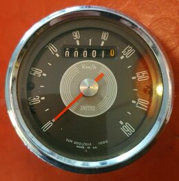 SSM3001/01 KM teller Smiths 190 KM