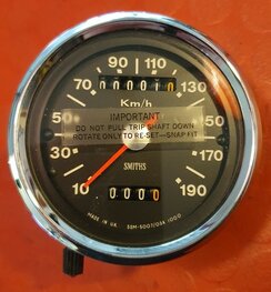 SSM5007/03 KM teller Smiths 190 KM