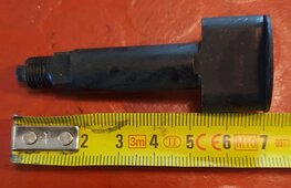 OW6 Remnok, As diameter 1/2" Schroefdraad 3/8 x 26 gangen