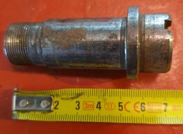 OW8 Korte as, as diameter 29/32" Draad 13/16 x 24 gangen