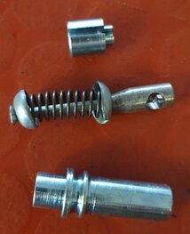 68-3257/9 Trekstang samenstel cpl koppeling kabel A50 - A65, t/m 1969