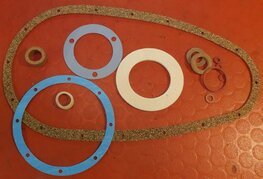 351BSA Pakking en afdichting set compleet koppelingskast B + M modellen