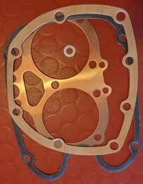 D338BSA Decarbonising gasket set A65, 1971-1973
