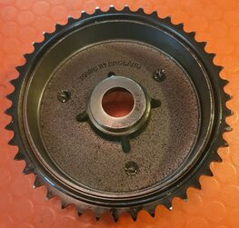 50245 Achtertandwiel vollenaaf 5/8 x 1/4