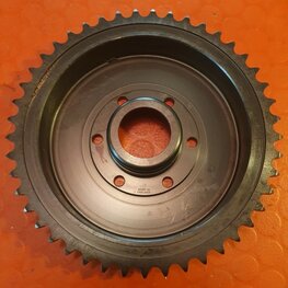 67-6154 Achtertandwiel /  remtrommel 45 T voor 5/8 x 3/8 ketting