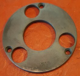 57-1724 Disk, front clutch centre