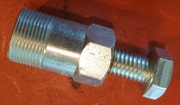 P246 Trekker koppeling naaf van as