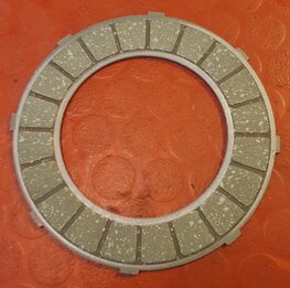67-3242 Bounded clutch plate
