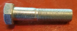 21-0684 Bout kroonplaat 3/8 UNF