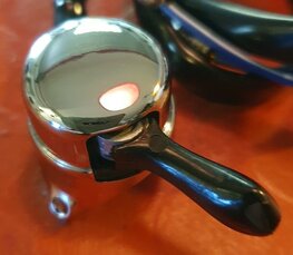 31405 Groot/dim schakelaar chroom, op stuur