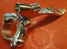 105 Kleplicht hendel voor 7/8" diameter stuur