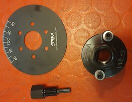 EMW-620 Ontsteking afstel gereedschap met gradenschijf