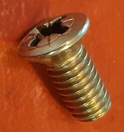 76-4116 Schroef, aluminium dekseltje