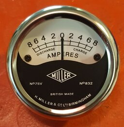 NO832 Amperemeter groot Miller