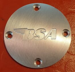 70-9114 Rotor cover with "BSA"