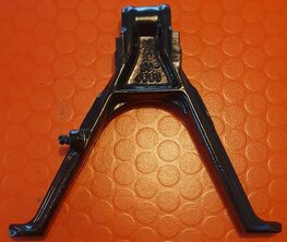 65-4755 Centre stand, used, sand blasted and stove enamelled